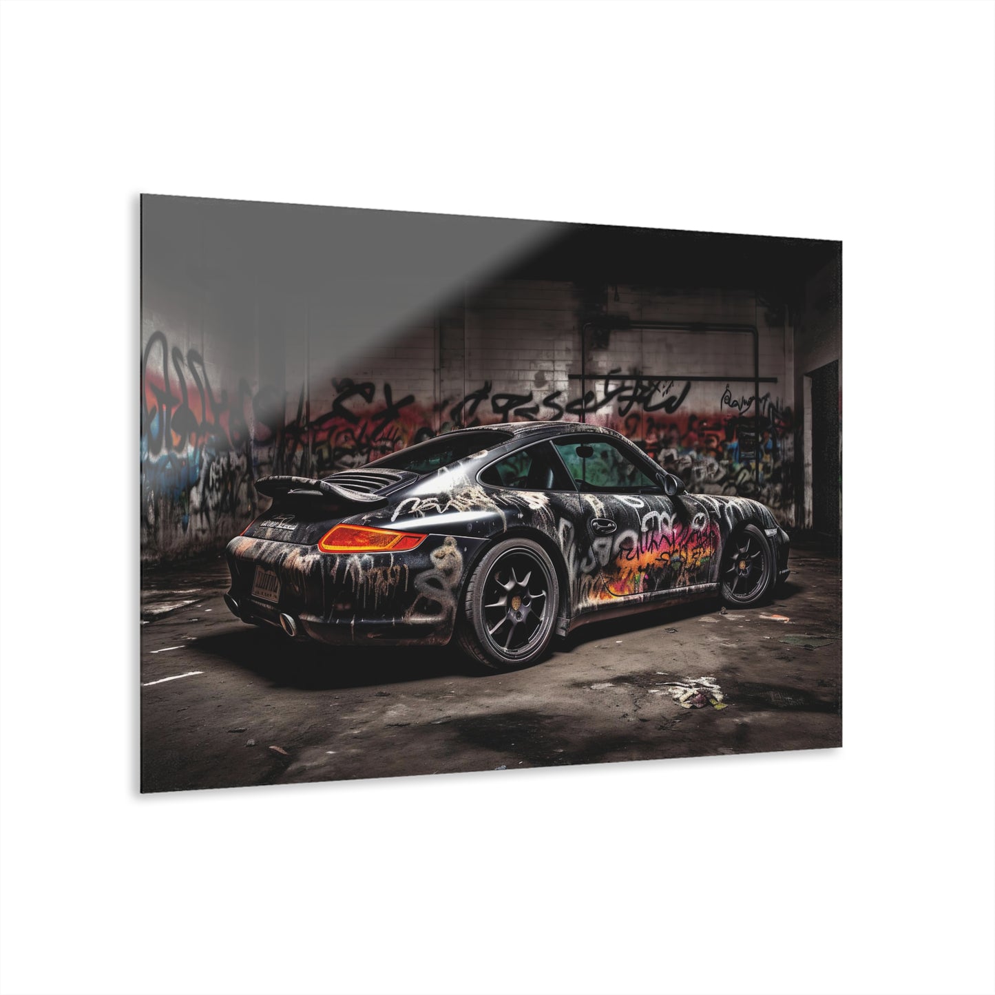 Porsche 911 Graffiti Garage