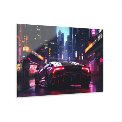 Lamborghini Huracan Tokyo Cyberpunkt Night