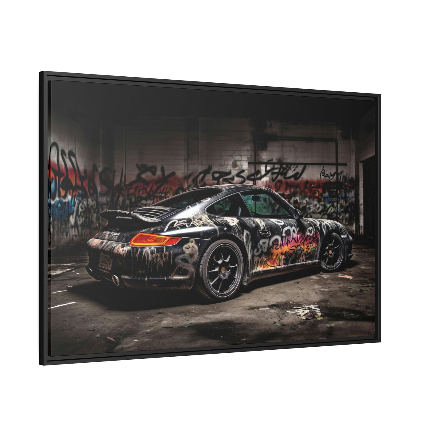 Porsche 911 Graffiti Garage