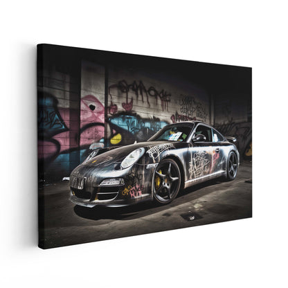 Porsche 911 Graffiti Hall