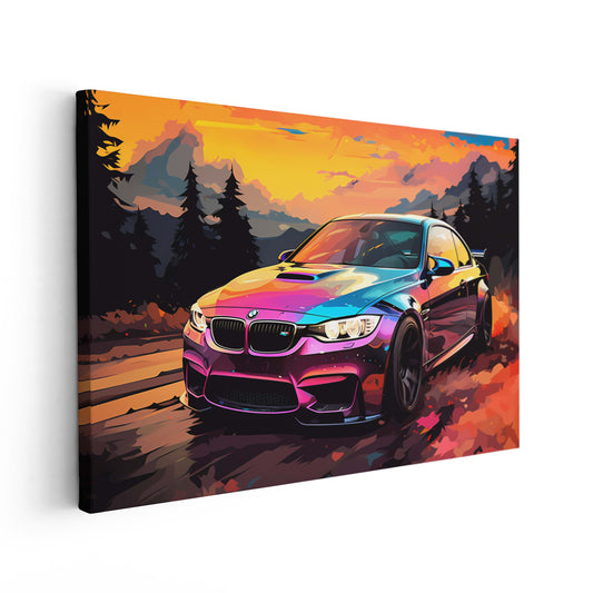 BMW M4 Sunset