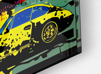 Porsche Triplet Pop Art