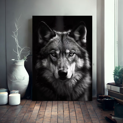 Wolf Black & White