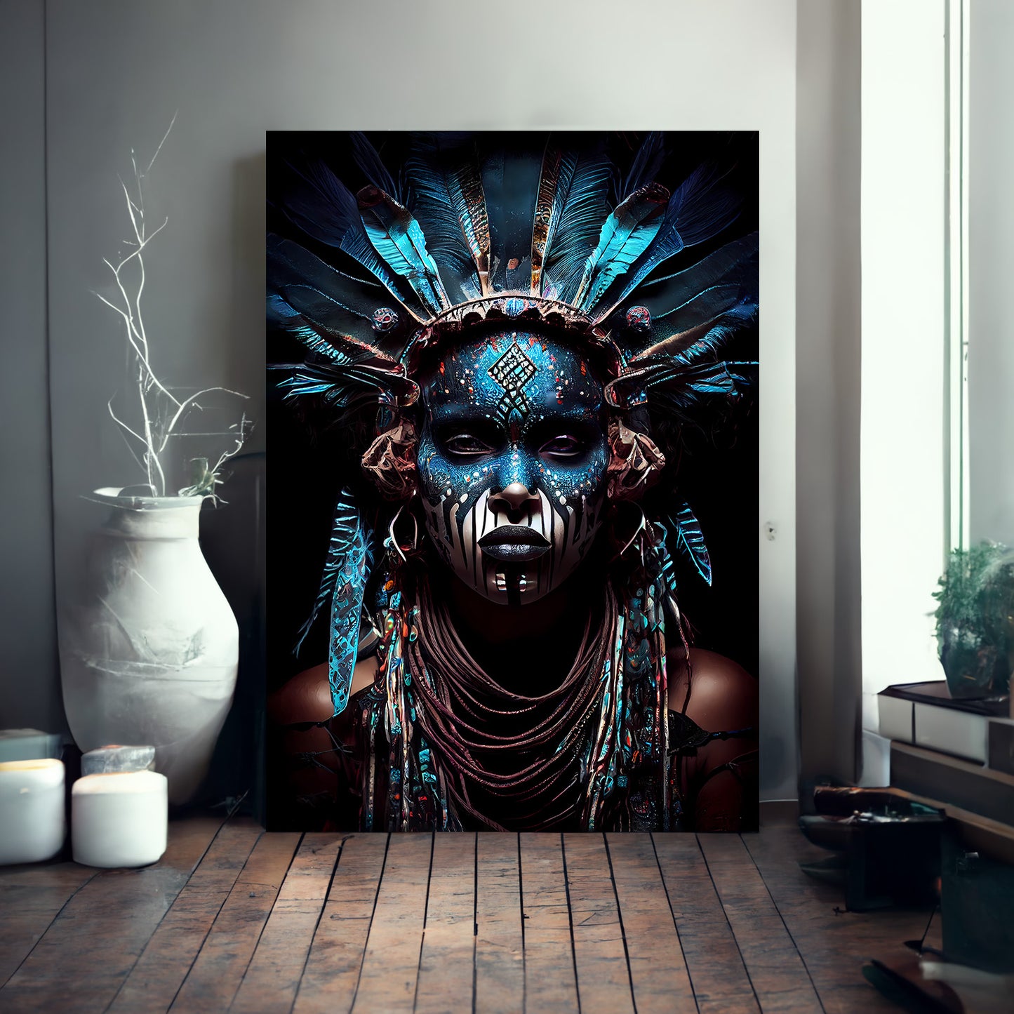 Aztec Witch Portrait